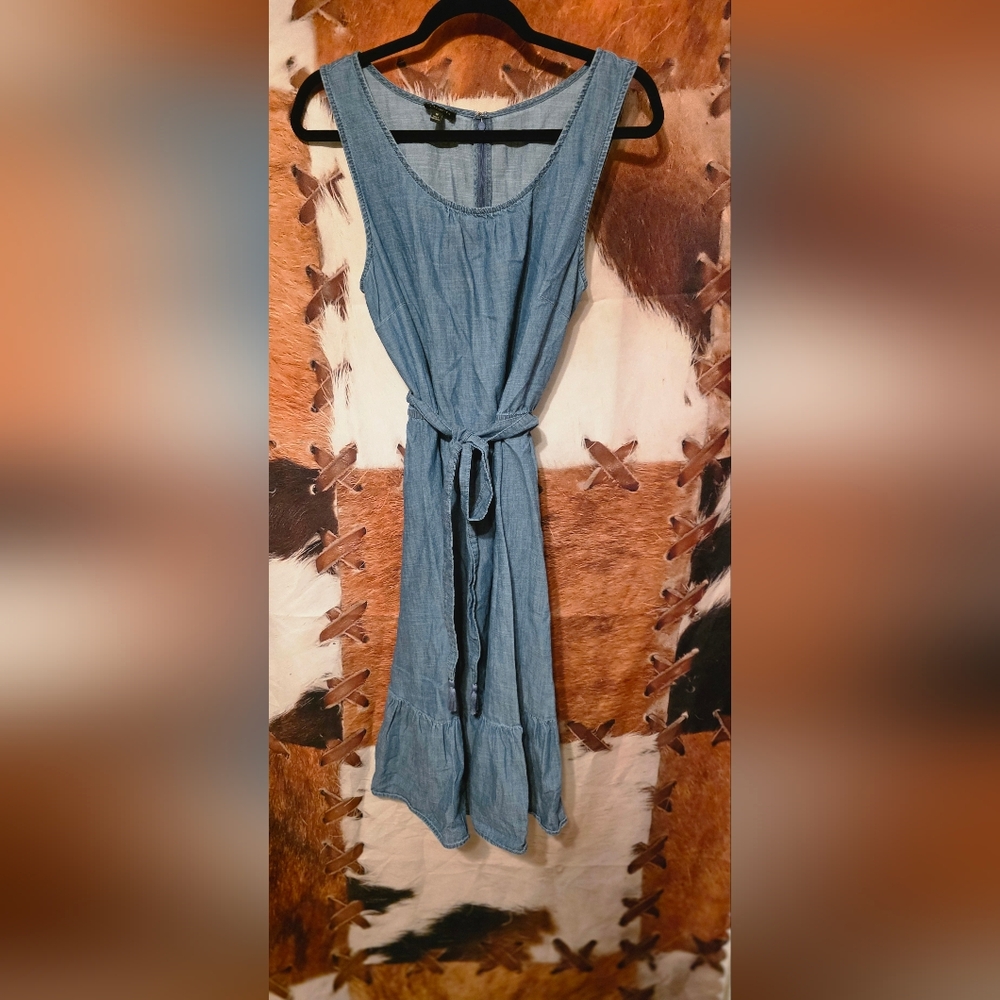 Talbots Blue Midi Dress